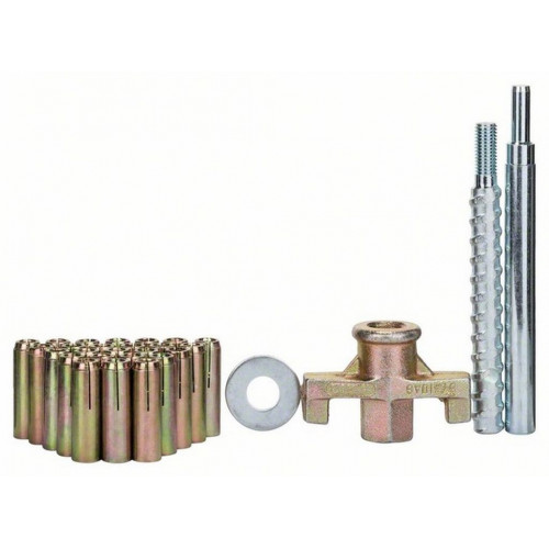 BOSCH 27 részes rögzítőkészlet, betonhoz 2607000744 BOSCH 27 részes rögzítőkészlet, betonhoz 2607000744
