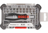 BOSCH Precíziós csavarbitkészlet, 42 darabos 2607002835