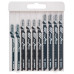 BOSCH 10 részes Basic for Wood szúrófűrészlap-készlet 2607010629