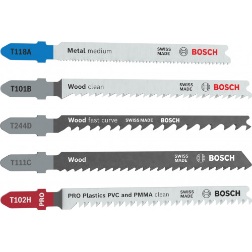 BOSCH Multi Material szúrófűrészlap-készlet, 5 részes 2607012075