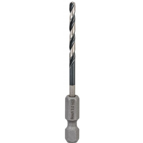 BOSCH HSS hatszögszárú spirálfúró, 3,0 mm