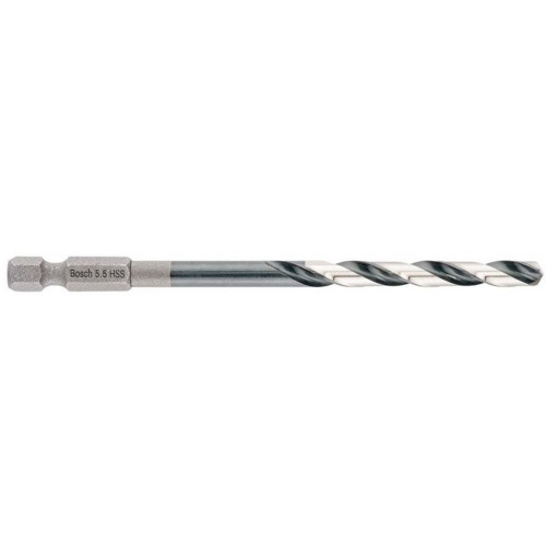 BOSCH HSS hatszögszárú spirálfúró, 5,5 mm 2608577057
