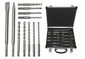 BOSCH SDS-plus kalapácsfúró 11 db-os vegyes készlet alumínium kofferben 2608578765