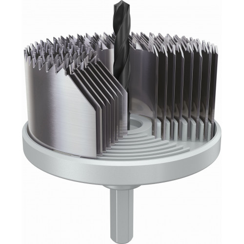 BOSCH Fa és gipszkarton körkivágó-készlet befogótüskével 2608594509