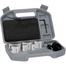 BOSCH Multi Material menetes körkivágó-készlet, 20; 25; 32; 38; 51; 64 × 40 mm 2608594613