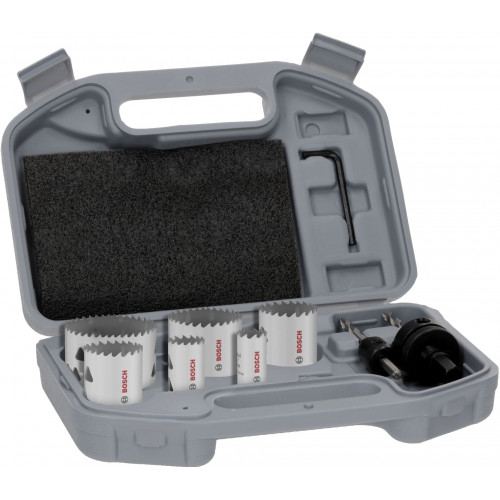 BOSCH Multi Material menetes körkivágó-készlet, 20; 25; 32; 38; 51; 64 × 40 mm 2608594613 BOSCH Multi Material menetes körkivágó-készlet, 20; 25; 32; 38; 51; 64 × 40 mm 2608594613