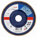 BOSCH X431 legyező csiszolótárcsa, Standard for Metal, 125 mm, 22,23 mm, 120 2608601277