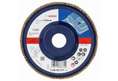 BOSCH X431 legyező csiszolótárcsa, Standard for Metal, 125 mm, 22,23 mm, 120 2608601277