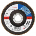 BOSCH X431 legyező csiszolótárcsa, Standard for Metal, 125 mm, 22,23 mm, 80 2608603718