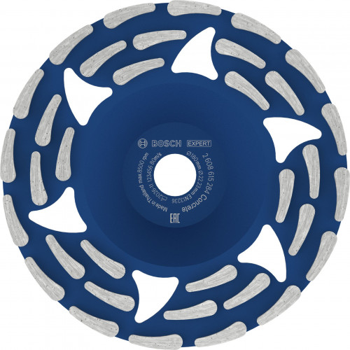 BOSCH EXPERT Concrete gyémánt csiszolófej 180 × 22,23 × 5 mm 2608615284 BOSCH EXPERT Concrete gyémánt csiszolófej 180 × 22,23 × 5 mm 2608615284