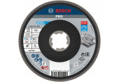 BOSCH PRO X571 legyezőtárcsa, 125 mm, G120, X-Lock befogáshoz 2608619204