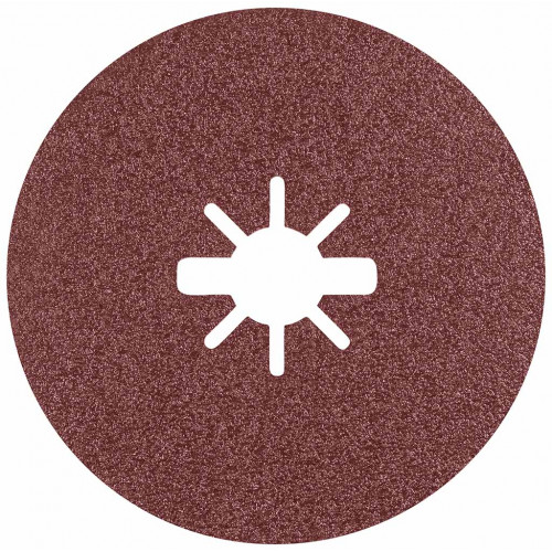 BOSCH EXPERT R781 Prisma Ceramic X-LOCK Fibre Disc, 125 mm, 22,23 mm, G 80 2608621796