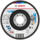 BOSCH X451 Lamellás tárcsa, 115 × 22,23 mm, G120, T27 2608626135