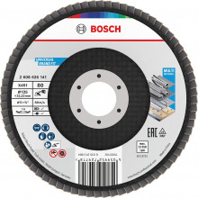 BOSCH X451 Lamellás tárcsa, 125 × 22,23 mm, G80, T29 2608626141