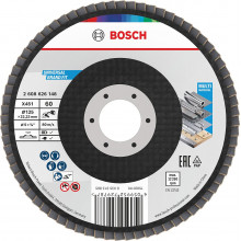 BOSCH X451 Lamellás tárcsa, 125 × 22,23 mm, G60, T27 2608626148