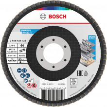 BOSCH X451 Lamellás tárcsa, 115 × 22,23 mm, G60, T29, 15 ks 2608626168
