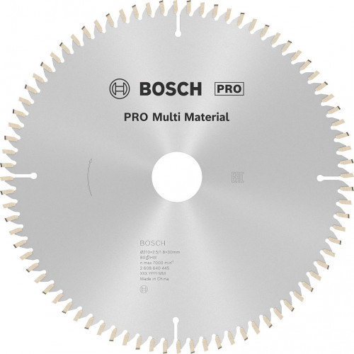 BOSCH PRO Multi Material körfűrészlap, 210 x 30 x 2,5 mm; 80 2608640445