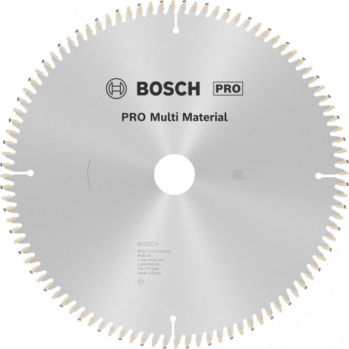 BOSCH PRO Multi Material körfűrészlap, 254 × 3,2 × 30 mm, T96 2608640451