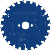 BOSCH EXPERT Wood körfűrészlap, 130 x 2.4/1.6 x 20 mm, T24 2608644006