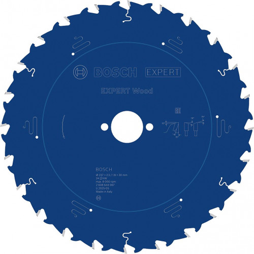 BOSCH Expert for Wood körfűrészlap 237 × 2,5/1,8 × 30 mm, T24 2608644067