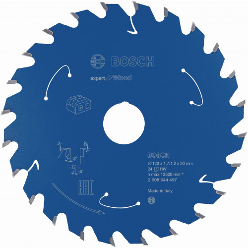 BOSCH Expert for Wood körfűrészlap 120x20x1,7/1,2x24T 2608644497