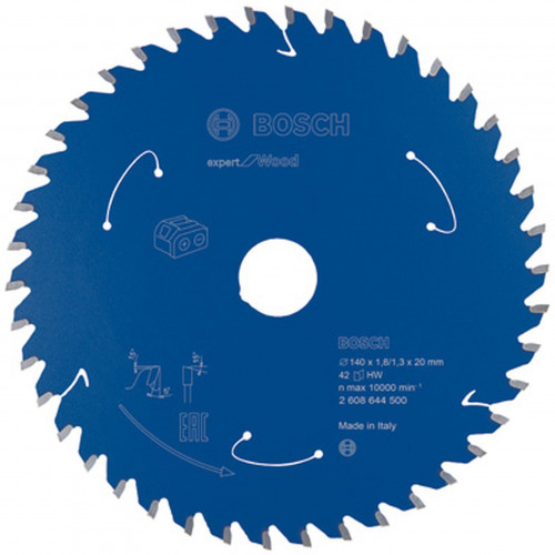 BOSCH Expert for Wood körfűrészlap akkus fűrészhez 140x20x1,8/1,3x42T 2608644500