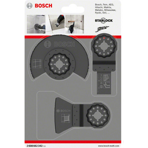 BOSCH 3 részes csempézőkészlet 2608662342