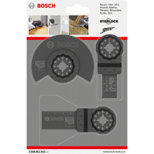 Bosch StarLock 3 részes univerzális készlet HCS szegmensfűrészlap, 2608662343