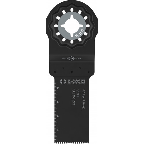 BOSCH Wood Cutting Blade AIZ 24 EC, Starlock, 24 x 50 mm 2608669242 BOSCH Wood Cutting Blade AIZ 24 EC, Starlock, 24 x 50 mm 2608669242