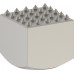 BOSCH PRO SDS max-5C keményfém stokkolófej, 50 x 50 mm 2608690179