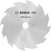 BOSCH PRO Wood cordless körfűrészlap 160x20/15,875x1,5/1,0x12T 2608837675