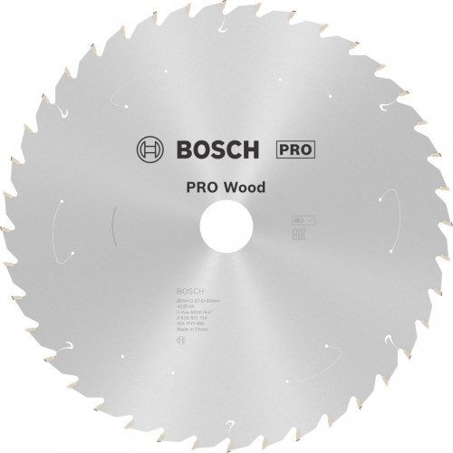 BOSCH PRO Wood cordless körfűrészlap 254x30x2,2/1,6x40T 2608837734