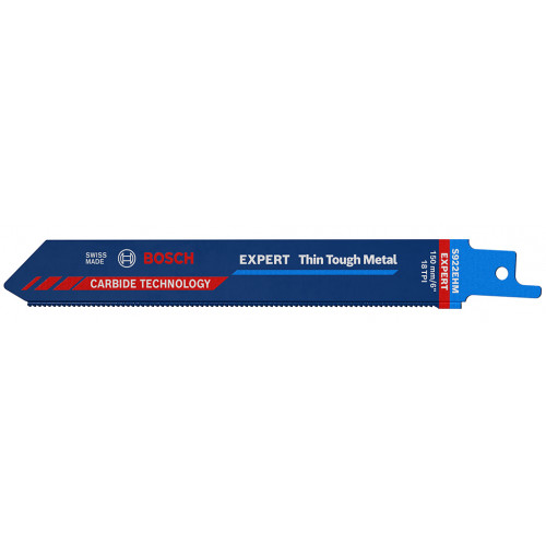 BOSCH EXPERT 'Thin Tough Metal' S 922 EHM szablyafűrészlap, 10 db 2608900362