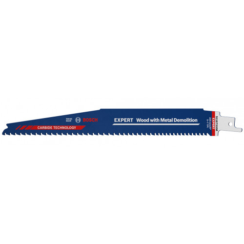 BOSCH EXPERT 'Wood with Metal Demolition' S 1167 XHM szablyafűrészlap, 3 db 2608900399