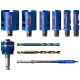 BOSCH EXPERT Construction Material körkivágó készlet, 20/25/32/38/51/64mm, 10db 2608900490