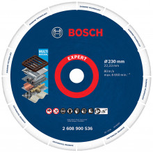 BOSCH EXPERT Diamond Metal Wheel nagy méretű vágótárcsa, 230 x 22,23 mm 2608900536