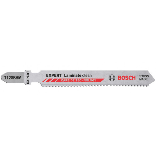 BOSCH EXPERT 'Laminate Clean' T128 BHM szúrófűrészlap, 3 db 2608900542