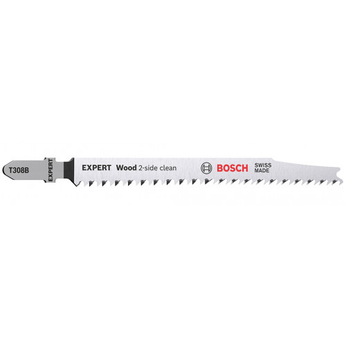 BOSCH EXPERT 'Wood 2-side clean' T 308 B szúrófűrészlap, 100 db 2608900553