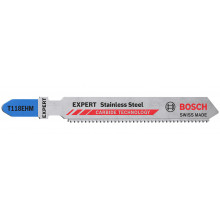 BOSCH EXPERT 'Stainless Steel' T 118 EHM szúrófűrészlap, 3 db 2608900562