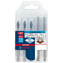 BOSCH EXPERT HEX-9 HardCeramic fúrószár vegyes készlet, 6 mm, 5 db 2608900596