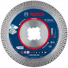 BOSCH EXPERT HardCeramic X-LOCK gyémánt vágótárcsa, 125 x 22,23 x 1,4 x 10 mm 2608900658