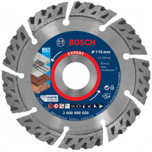 BOSCH EXPERT MultiMaterial gyémánt vágótárcsa, 115 x 22,23 x 2,2 x 12 mm 2608900659