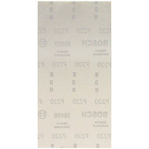 BOSCH EXPERT M480 csiszolóháló rezgőcsiszolókhoz, 115 x 230 mm, G 220, 10 db 2608900766