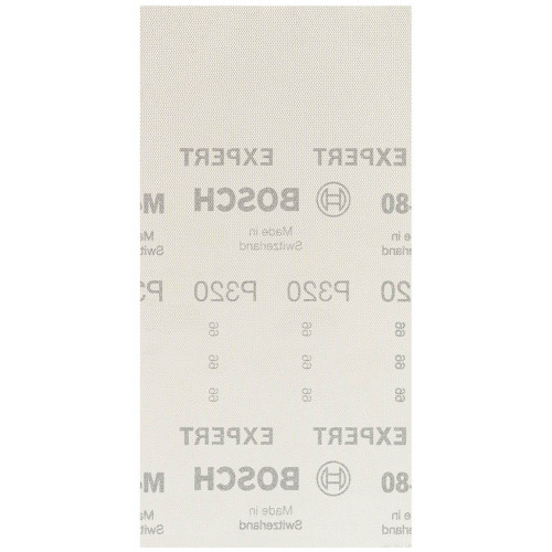 BOSCH EXPERT M480 csiszolóháló rezgőcsiszolókhoz, 115 x 230 mm, G 320, 10 db 2608900768