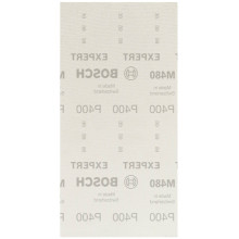 BOSCH EXPERT M480 csiszolóháló rezgőcsiszolókhoz, 115 x 230 mm, G 400, 10 db 2608900769