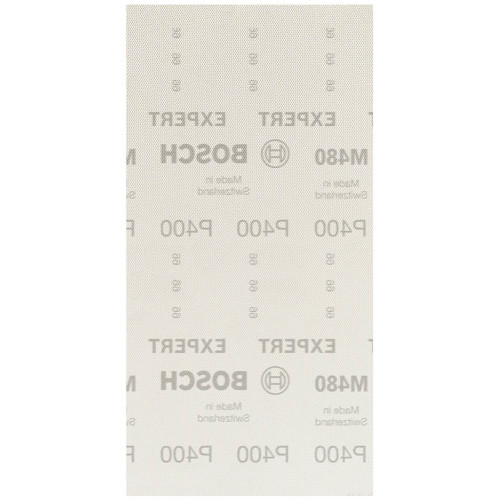 BOSCH EXPERT M480 csiszolóháló rezgőcsiszolókhoz, 115 x 230 mm, G 400, 10 db 2608900769