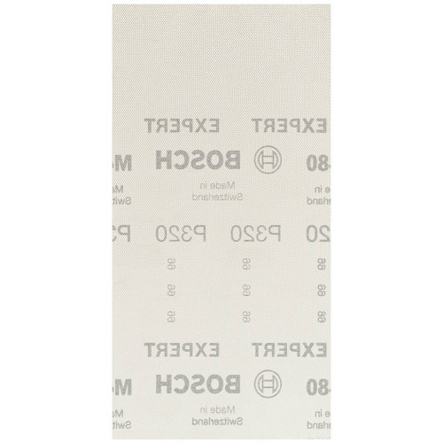 BOSCH EXPERT M480 csiszolóháló rezgőcsiszolókhoz, 115 x 230 mm, G 320, 50 db 2608900774