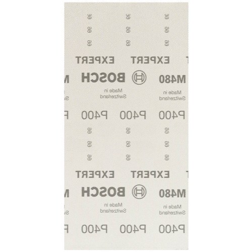BOSCH EXPERT M480 csiszolóháló rezgőcsiszolókhoz, 115 x 230 mm, G 400, 50 db 2608900775
