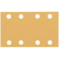 BOSCH EXPERT C470 8 lyukú csiszolópapír rezgőcsiszolókhoz, 80x133mm, G80, 10db 2608900879