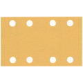 BOSCH EXPERT C470 8 lyukú csiszolópapír rezgőcsiszolókhoz, 80x133mm, G120, 10db 2608900881